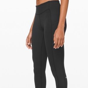 Lulu lemon black 28” Speed Up Leggings